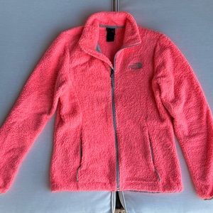 North Face sherpa full zip jacket